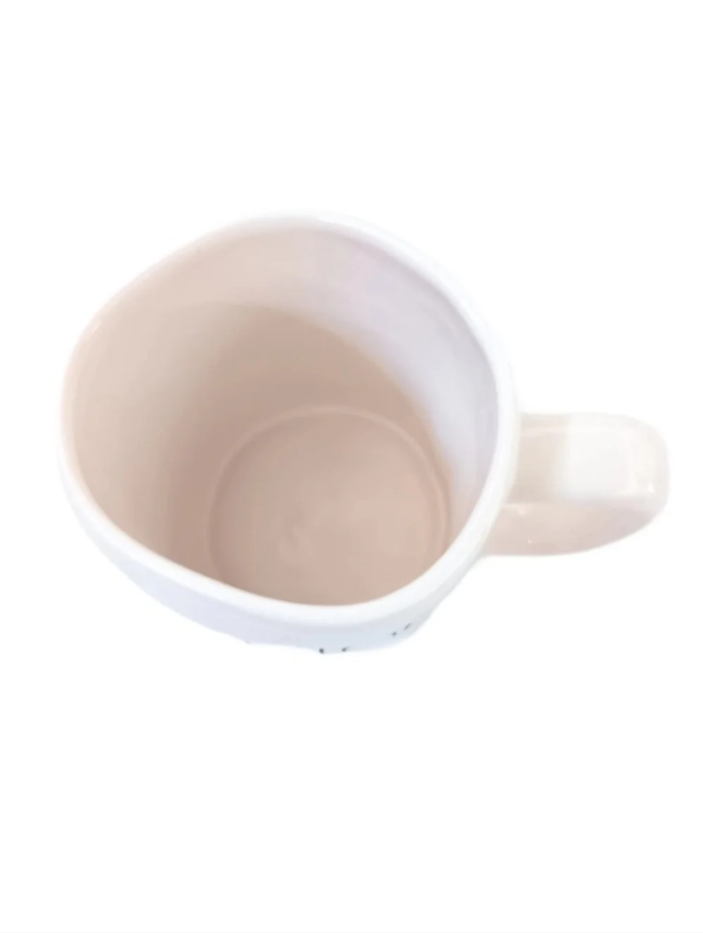 NWOT Rae Dunn Artisan Collection Ceramic White Mug | ALL FOR LOVE